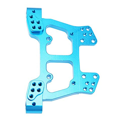 ShareGoo Metal Front Rear Shock Tower Absorber Board Compatible with Redcat Volcano EPX/Pro HSP 94111 94188 1/10 RC Off-Road Monster Truck (Blue)