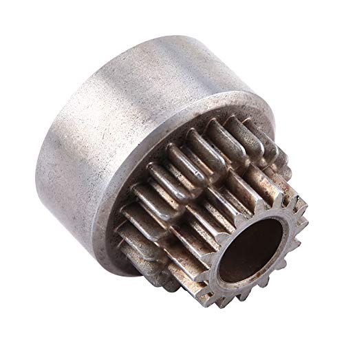 02023 Metal Clutch Bell, Double Gears CNC Machined RC Clutch Bell RC Model Upgrade Part for 94122 1/10 Car Drift Vehicle Accessory