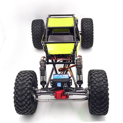 Nylon Rock Buggy Roll Cage Body Shell Chassis Kit for SCX10 ll 90046(Green) | Roll Cage Rock Buggy Body Shell,1/10 RC Crawler Upgrade Parts,High-strength,Easy Assembled - color: Green