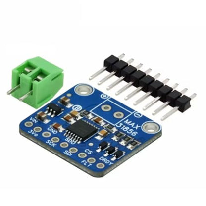 MAX31856 Precisions Temperatures Measurement Module for 3D Printers Reflows Ovens with Rapid Responses Speed Industrial Temperatures Monitoring Module - color: Blue
