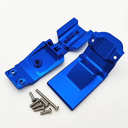 Aluminum Front Skid Plate Blue for Traxxas 1/10 E REVO VXL 2.0 8637