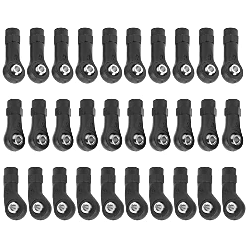 30 PCS Links, 1/10 RC Crawler, Link Rod End M4 Ball Joint Head, RC Accessories Car Parts