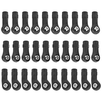 30 PCS Links, 1/10 RC Crawler, Link Rod End M4 Ball Joint Head, RC Accessories Car Parts
