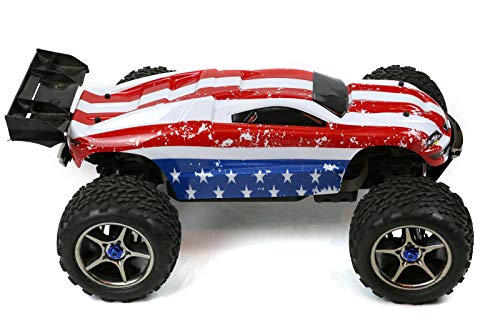 SummitLink Compatible Custom Body Flag Strip Style Replacement for 1/10 Scale RC Car or Truck (Truck not Included) ER-ST-01