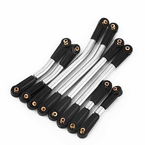 High Clearance 4 Links Set Stainless Steel Linkage kit for 1/24 Axial SCX24 GX470 AXI-1800 RC Crawler Car Upgrade Part