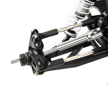 RC Car Accessories for Slash for Rustler for Stampede for Hoss 1/10 Machined Stainless Front Rear Steel Drive Shaft for Universal Joint Driveshaft RC Truck Upgrade
