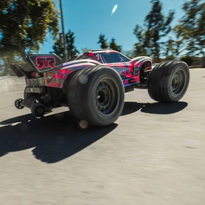 ARRMA RC Truck 1/10 VORTEKS 4X4 223S BLX BRUSHLESS Stadium Truck RTR (Battery and Charger Not Included) with DSC, Purple, ARA4305V4T3 - color: Purple