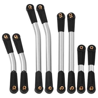 High Clearance 4 Links Set Stainless Steel Linkage kit for 1/24 Axial SCX24 GX470 AXI-1800 RC Crawler Car Upgrade Part