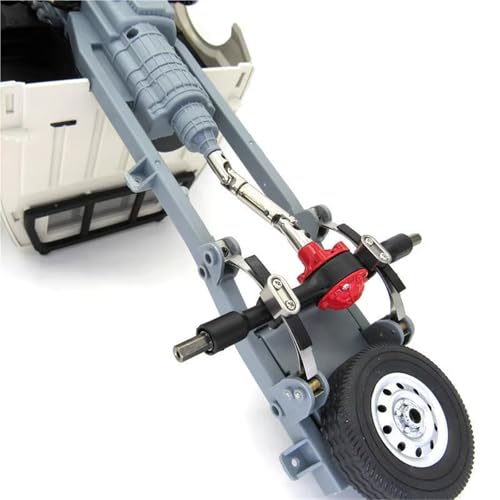 RC Car Assortment for WPL D12 B14 B24 B16 B36 RC Truck Car Upgrade Parts Accessories 2Pcs Steel Shock Absorber for Leaf Springs Suspension