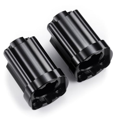 Aluminum 7075 Rear Hubs Axle Mount Set 0 Degree Rear Axle Mount Lockout for LOSI 1/18 Mini LMT 4X4 Brushed Monster Truck RTR Upgrade Parts