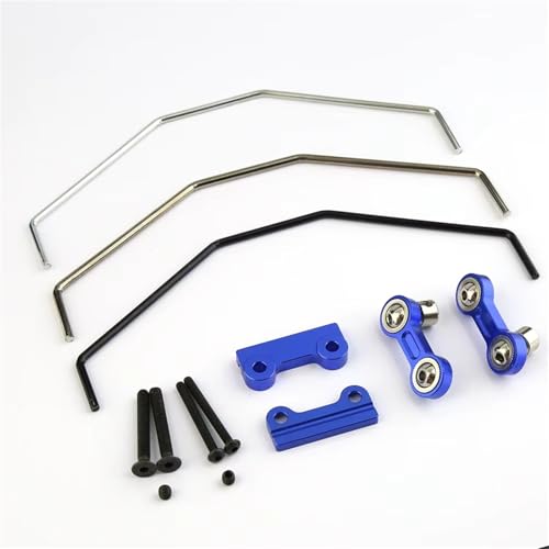Compatible with Traxxas for X-Maxx for XMAXX 1/5 RC Car Parts Accessories Metal Front and Rear Sway Bar Anti Roll Bar Kit RC Car Accessories Spare(2pcs) - size: 2pcs