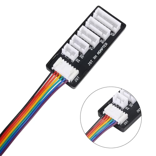 6pcs JST-XH Balance Board 2S-6S 3S Lipo Battery Charger Extend Expansion Board Adapter Converter for RC Vehicles Lipo Battery Charging