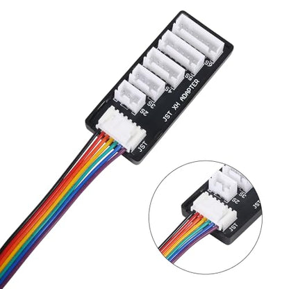 6pcs JST-XH Balance Board 2S-6S 3S Lipo Battery Charger Extend Expansion Board Adapter Converter for RC Vehicles Lipo Battery Charging