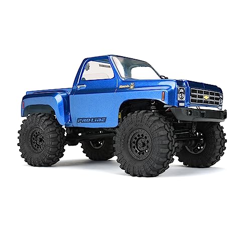 Pro-Line Racing 1/24 Rock Shooter Brass F/R 1.0 7mm Whl 2 Blk PRO281200 RC Tire