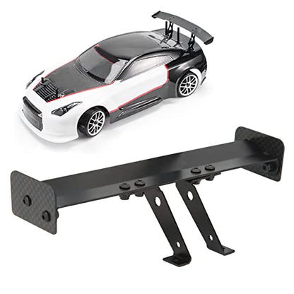 RC Rear Wing, RC Tail Wing Aluminum Alloy 1/10 Tail Spoiler Car Body Spoiler Body Shell for 1/10 Remote Control Vehicle Model