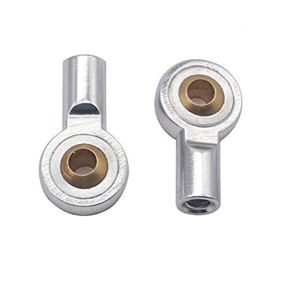 10Pack Vgoohobby Aluminum M3 Link Rod Tie Rod End Ball Head Joint Holder Compatible with Axial Redcat HSP Traxxas HPI 1/10 RC Car Truck DIY Robot Boat Airplane (18mm)
