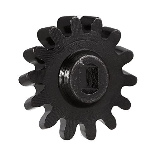 INJORA Overdrive Differential Axle Steel Gears 14T Worm Gears Upgrade Parts for AX24 SCX24 C10 JLU Gladiator Bronco Deadbolt Axial 1/24 RC Crawler Car - size: 14T