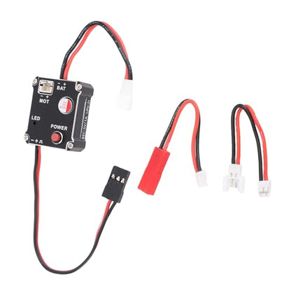 2700KV Brushless Motor ESC Combo for 1/24 1/18 SCX24 RC Car | 15A Brushed ESC Plug and Play Upgrade High Efficiency Low Noise Alloy