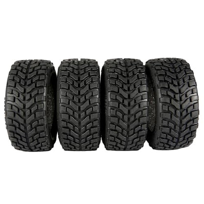 4PCS 76mm/2.99inch RC Car Rubber Tyre Wheel Tire for 1/12 1/14 1/16 Off-road Climbing On-Road Touring Car