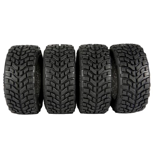 4PCS 76mm/2.99inch RC Car Rubber Tyre Wheel Tire for 1/12 1/14 1/16 Off-road Climbing On-Road Touring Car