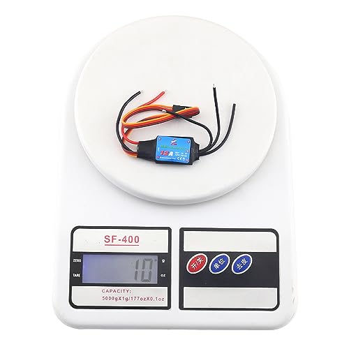 ZMR Bidirectional Brushless 12A 2-4S ESC with 1A 5V UBEC Output for RC Vehicle and Ship Models
