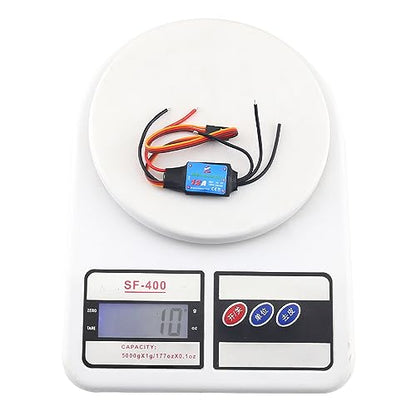 ZMR Bidirectional Brushless 12A 2-4S ESC with 1A 5V UBEC Output for RC Vehicle and Ship Models