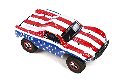 SummitLink Compatible Custom Body Flag Strip Style Replacement for 1/10 Scale RC Car or Truck (Truck not Included) SS-FP-02