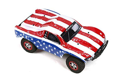 SummitLink Compatible Custom Body Flag Strip Style Replacement for 1/10 Scale RC Car or Truck (Truck not Included) SS-FP-02