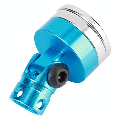 VGEBY RC Magnetic Body Post,4pcs Strong Magnet Car Shell Column Post Aluminum Alloy Body Shell Mount Column Fit for SCX10 1/10 RC Car Model (Blue)