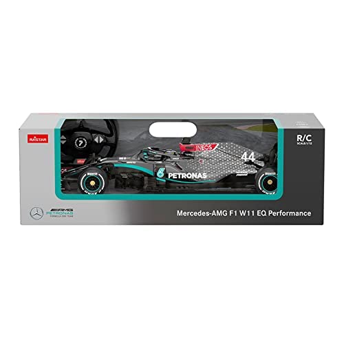 Voltz Toys Authentic Licensed 1:12 Mercedes-Benz F1 W11 Remote Control Vehicle - RC for Kids and Adults - 2.4GHz RC for Gift (1:12 Mercedes-Benz F1 W11) - color: 1:12 Mercedes-benz F1 W11