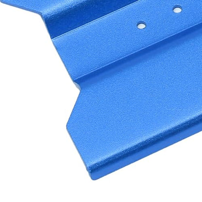 RC Car Repair Work Stand, Aluminum Alloy RC Car Stand with 360 Rotation & Adjustable Height, for 1/18 1/24 Scale Remote Control Cars Including SCX24 (Blue) - color: Blue