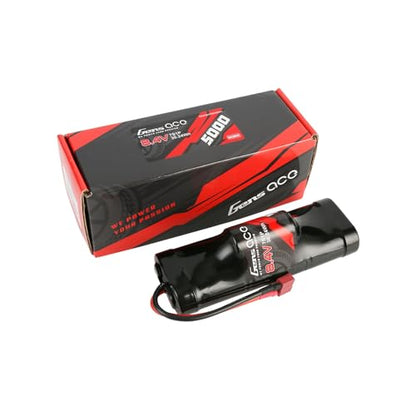 Gens ace 8.4V 5000mAh Ni-MH Battery Hump Style with T Plug(4Pcs) - size: 4Pcs
