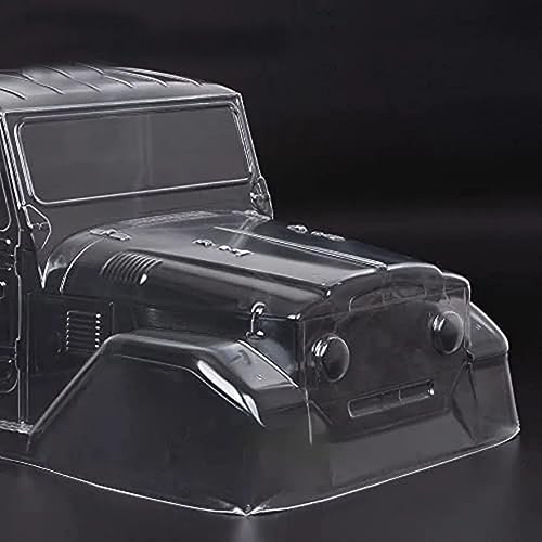 1/10 RC Crawler Car Clear Body 1965 Toyota FJ40 Truck Cab PC Clear Body for RC Crawler Axial SCX10 Traxxas TRX4 YIKONG 4102 RGT 86100 Redcat GEN8 DIY