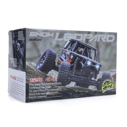 1/24 4x4 UDI RC UCX2405PRO RC Rock Crawler Model Brushless Motor ESC Radio Controlled Off-Road Vehicles RTR Car Battery Hobby Grade Model for Birthday Gift(Yellow) - color: Yellow