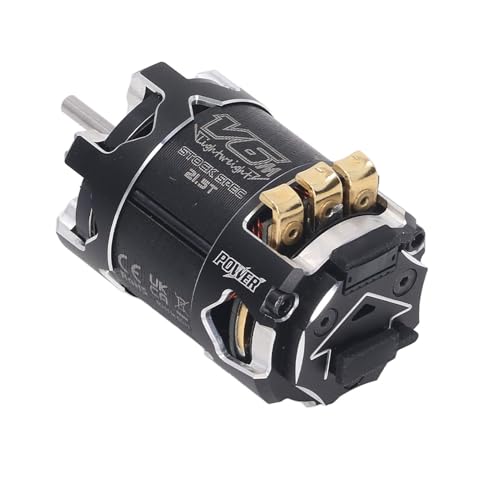 540 V6M Sensored Brushless Motor Powerful 2400KV High RPM for 1/10 RC Car Aluminum Alloy Black