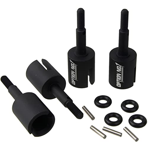 RC Car Aluminum Propeller Joint Wheel Axle for Tamiya TT-01 / TT-02 / TT-02B / TT-02D Chassis 1/10 On-Road Car Upgrade Parts