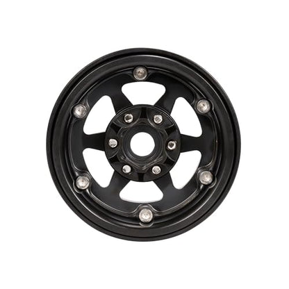 AMK 1.9 Beadlock Wheels 4pcs 958g Brass Heavy 1.9 Wheels for 1/10 RC Crawler TRX4 Capra SCX10 D90 VS4-10 Gen8 CC01 TRX4 Upgrades Accessories