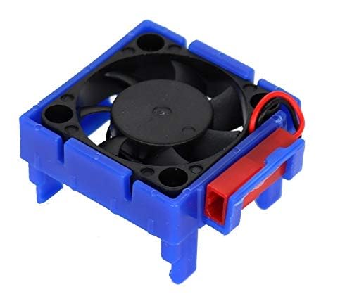 Powerhobby Cooling Fan for Traxxas Velineon VXl-3 ESC + 540 Heatsink Motor Fan Blue Fits : Slash Stampede 2WD RUSTLER Bandit VXL