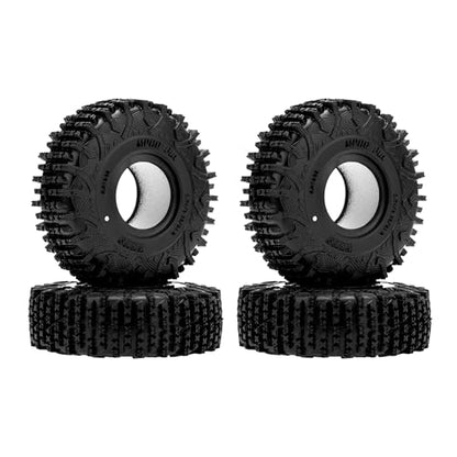 MEUS RACING 1.0 Tires - MS6 MPRO Pin Tires for TRX4M SCX24 FCX24 AX24 1/24 1/18 RC Crawler, 0.79/2.36/R1.0, #M1002 - size: M1002
