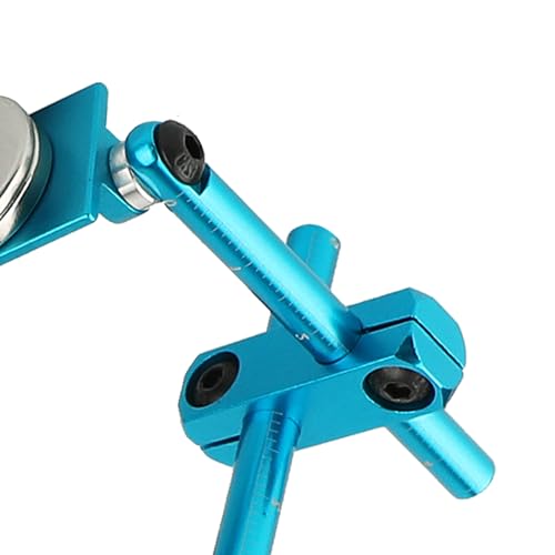 RC Magnetic Body Post Stealth Invisible Body Shell Mount Column Kit Compatible with HSP Sakura D3 XIS Himoto HPI Tamiya TT-01 TT-02 1/10 RC Touring Car Drift Car (Blue) - color: Blue