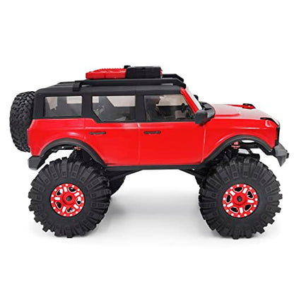 MOHERO 4PCS 1.0" Mud Grappler Rubber Tyre 1.0 Wheel Tires 62 * 22MM for Axial SCX24 90081 AXI00001 002 004 005 006 RC Crawler Car (C Style) - color: A-c Style