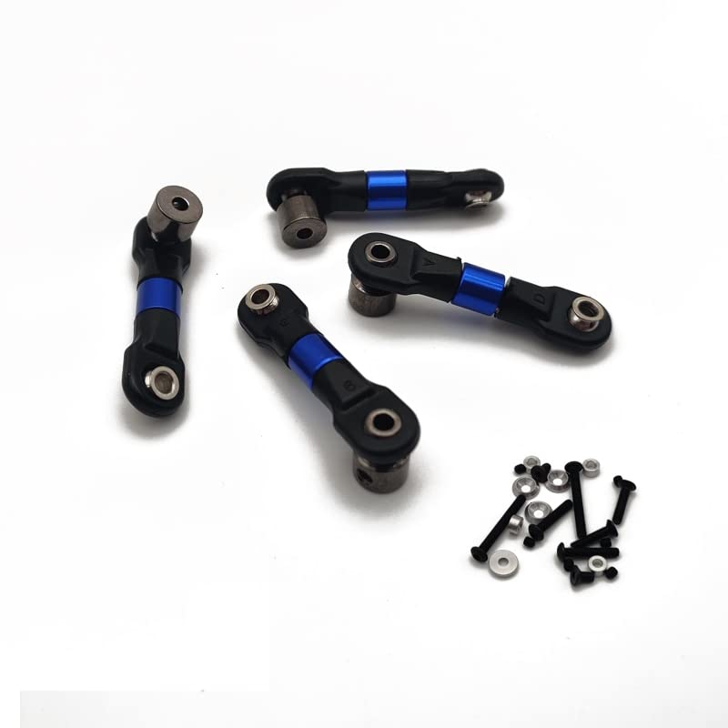Sway Bar Anti Roll Bars Balance Front Rear Kit Upgrade Parts for 1/10 RC Car TRAXS Slash 2wd 4wd 4x4 Crawler Truck RTX4 Racing - (Color: 1 Set)