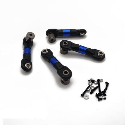 Sway Bar Anti Roll Bars Balance Front Rear Kit Upgrade Parts for 1/10 RC Car TRAXS Slash 2wd 4wd 4x4 Crawler Truck RTX4 Racing - (Color: 1 Set)