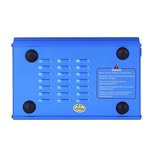 RC Charger, 3Types 80W 1-6S Digital Balance Charger Discharger for Lithium Battery Batteries(Plug)