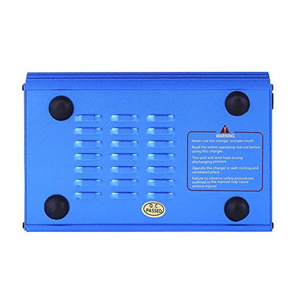 RC Charger, 3Types 80W 1-6S Digital Balance Charger Discharger for Lithium Battery Batteries(Plug)