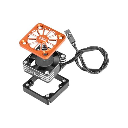 GPM 6061-T6 Alloy Esc High Speed Cooling Fan 28000 RPM (Bl-2S: 3383 and Velineon Vxl-3S: 3355R) for Mini Xrt Vxl 3S-108076-1 (Red) - color: Red