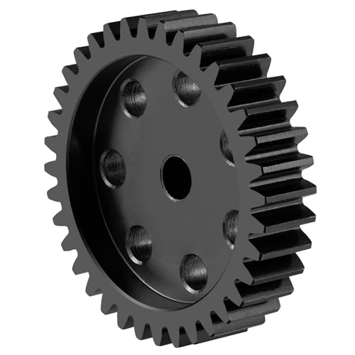Steel M1 Pinion Gear 36T 5mm Shaft Motor Gears for 1/8 1/10 RC Brush | Brushless Motor Electric Car/Truck Part - size: 36T