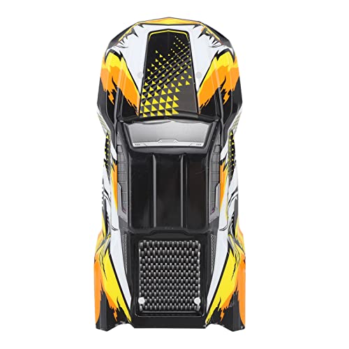 1/16 RC Car Body Shell for SCY PVC Orange Car Spare Parts, Assembly Accessory, Replacement Cover for Off Road RC Truck
