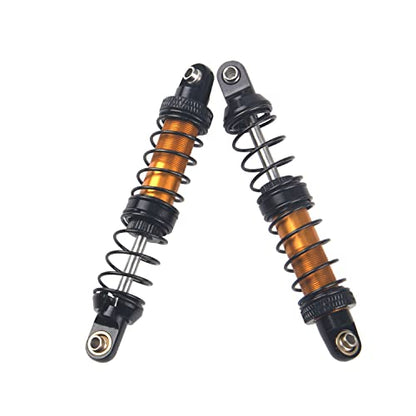 4Pcs ShareGoo Metal Shock Absorber 70/80/90/100/110/120mm Damper Compatible with Tamiya CC01 Traxxas TRX4 Axial SCX10 D90 D110 RR10 1/10 RC Crawler Car (80mm Hole Distance) - size: 80mm Hole Distance