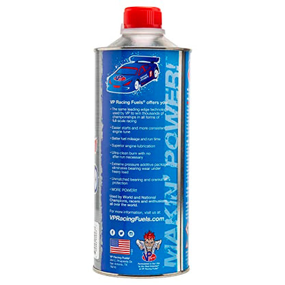 VP Racing Fuel PowerMaster Car 20% Nitro 9% Synthetic Castor Oil (2 Quart) - style: 2 Quart